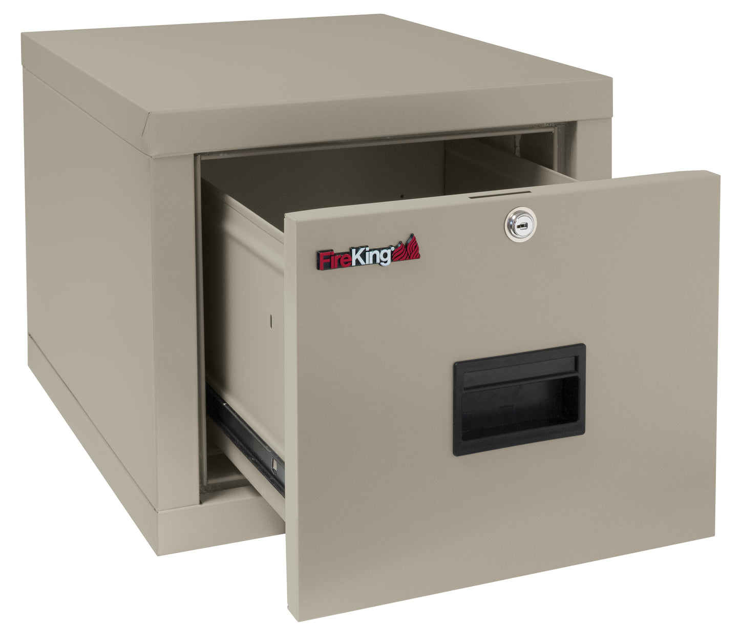 FireKing One Drawer Fire Rated File Cabinet