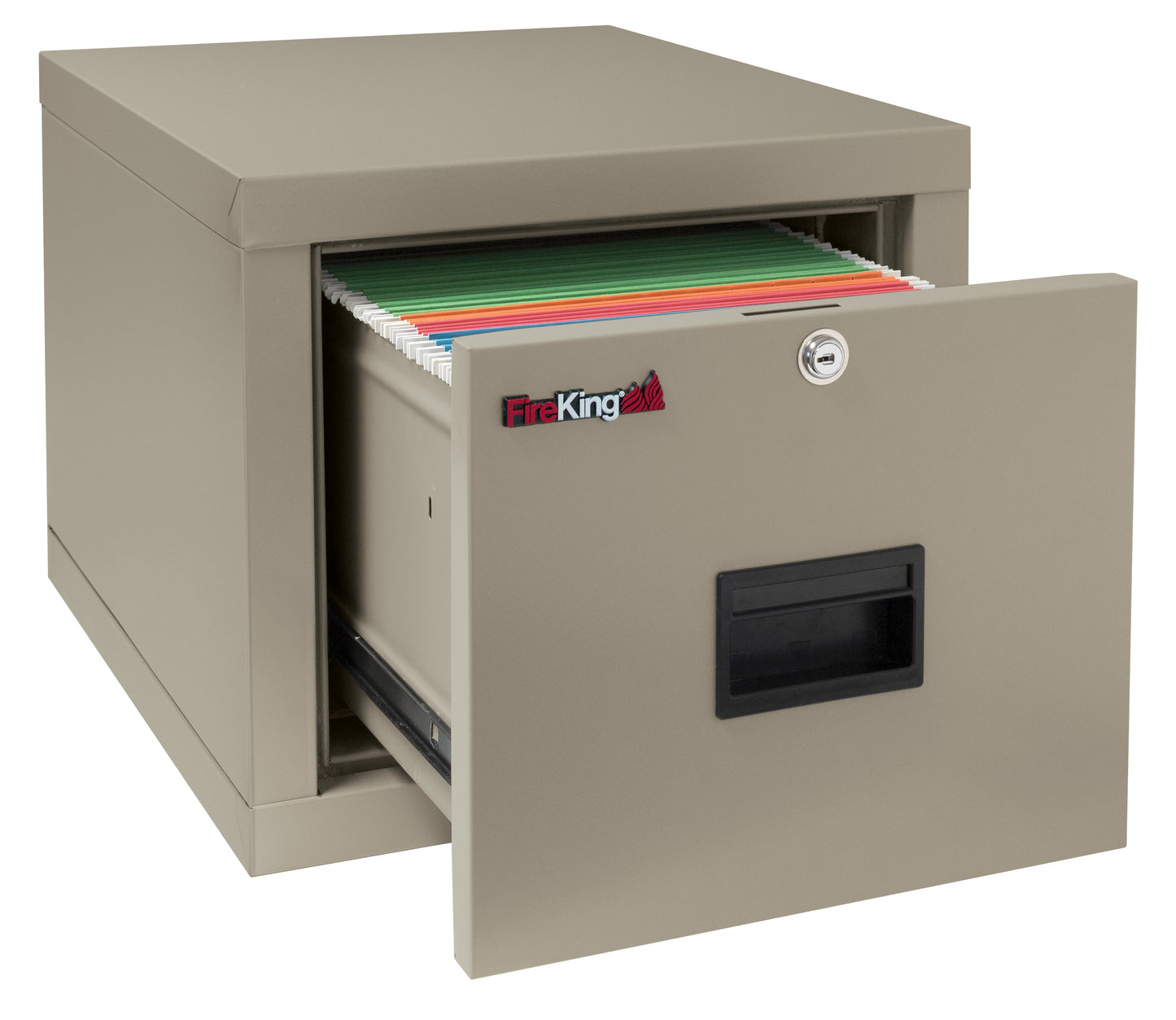 FireKing One Drawer Fire Rated File Cabinet