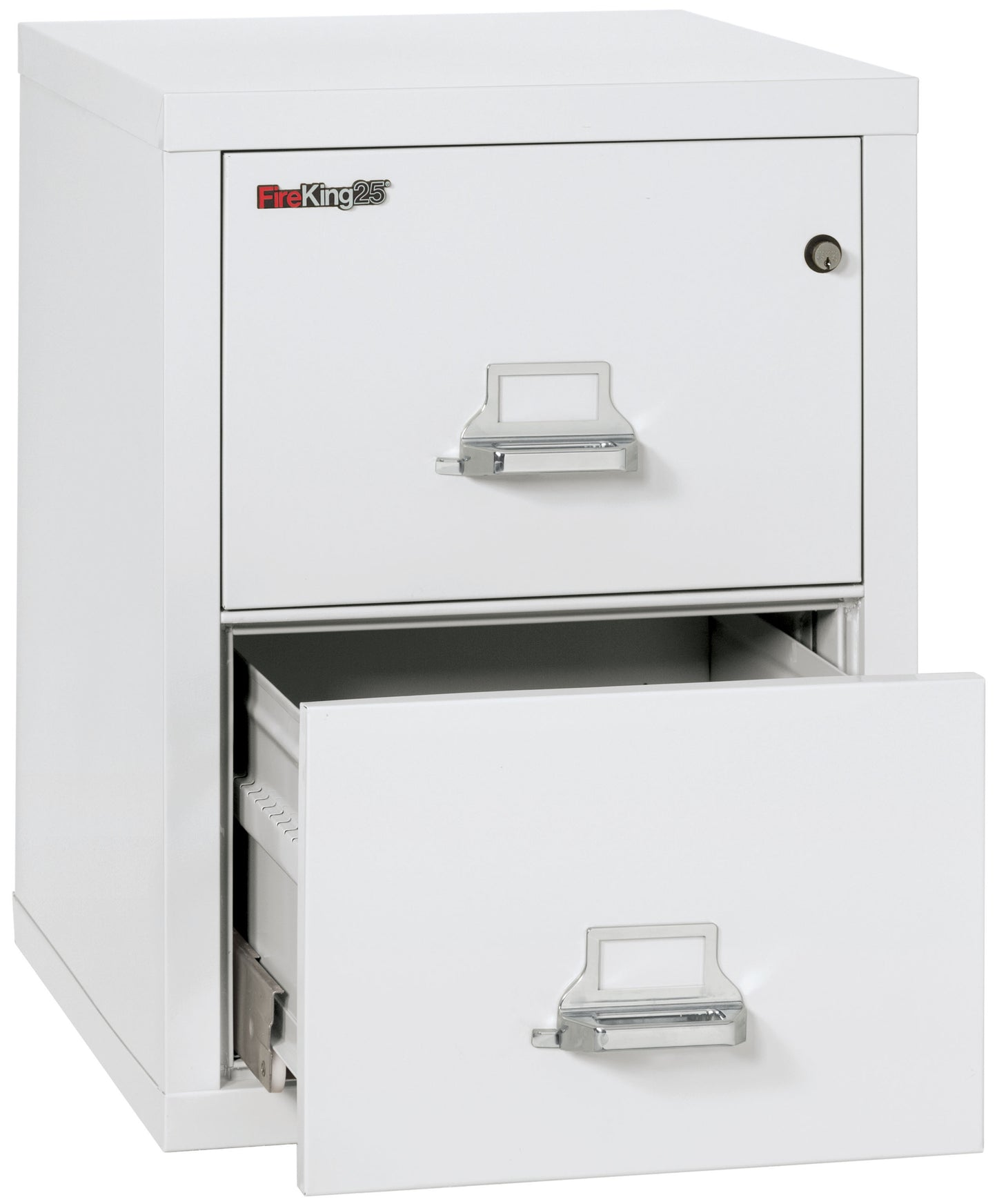 FireKing 1 Hour Fire Resistant File Cabinet - 2 Drawer Letter 25" Depth