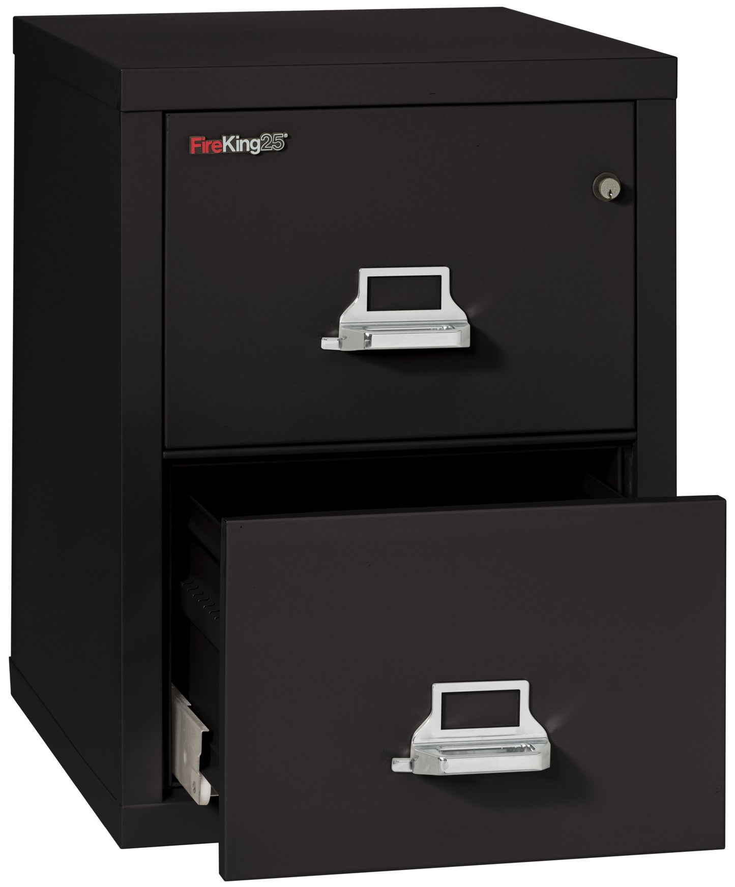 FireKing 1 Hour Fire Resistant File Cabinet - 2 Drawer Letter 25" Depth