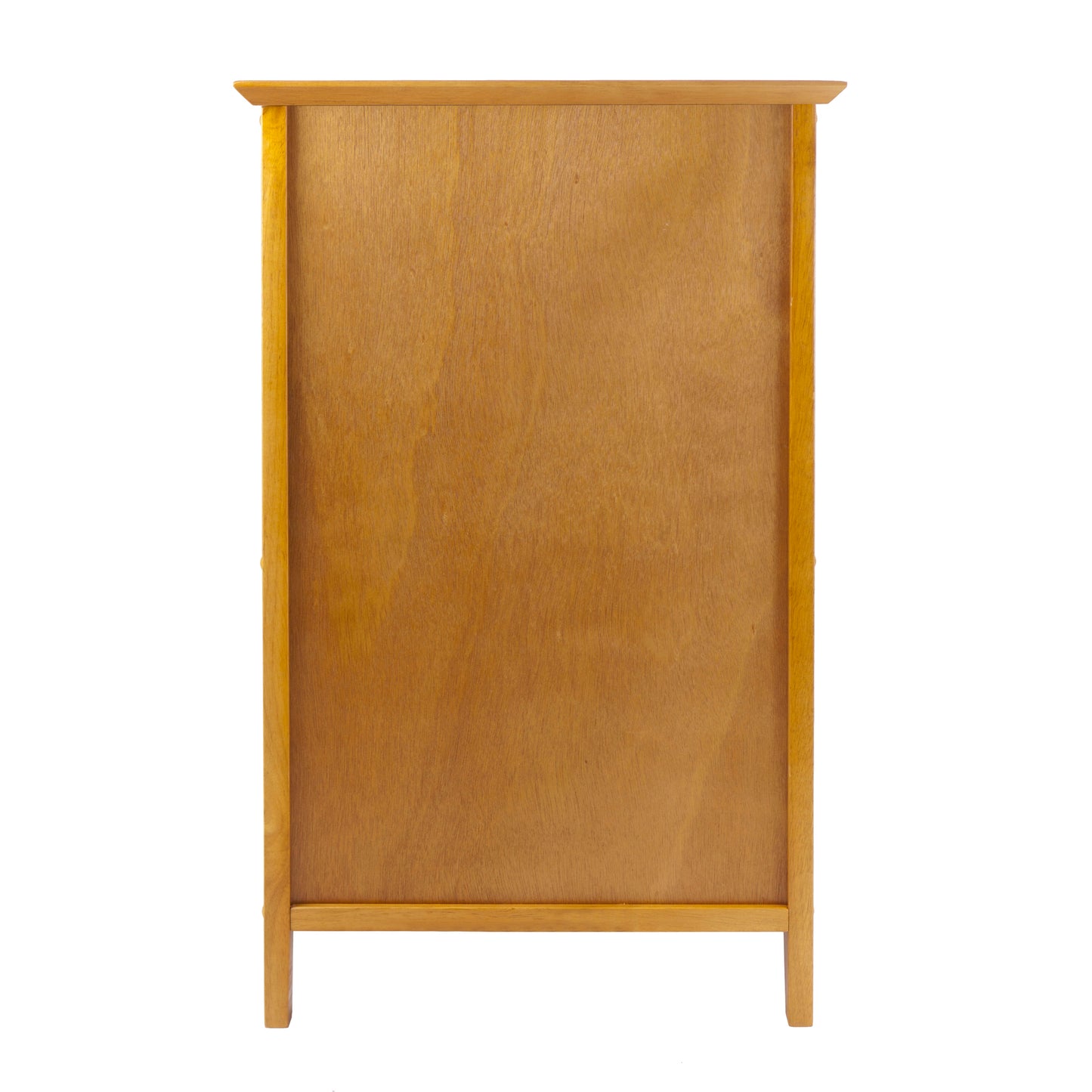 Studio Home Office File Cabinet, Honey Pine