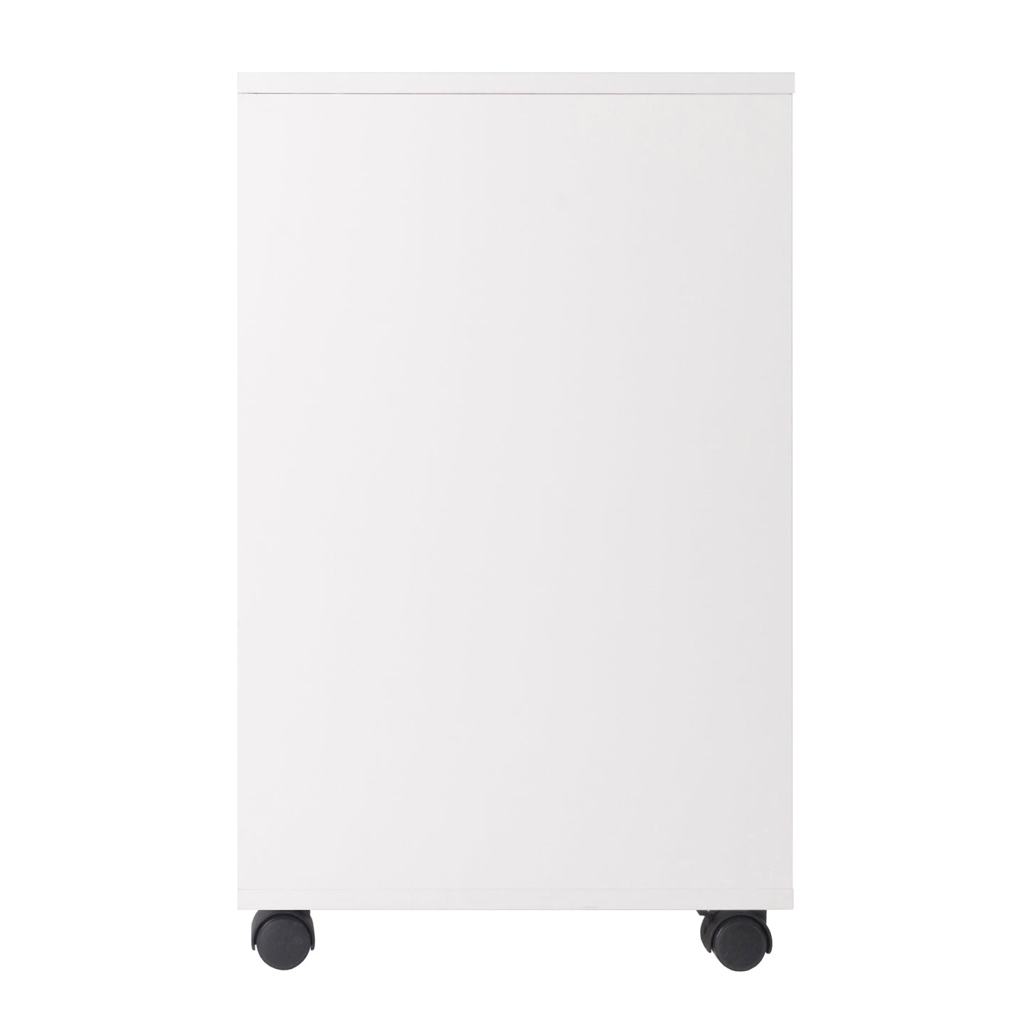 Halifax Wide Mobile Storage Cabinet, 2-Drawer, Filing Cabinet, White