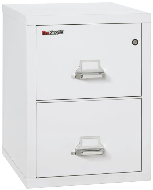 FireKing 1 Hour Fire Resistant File Cabinet - 2 Drawer Letter 25" Depth