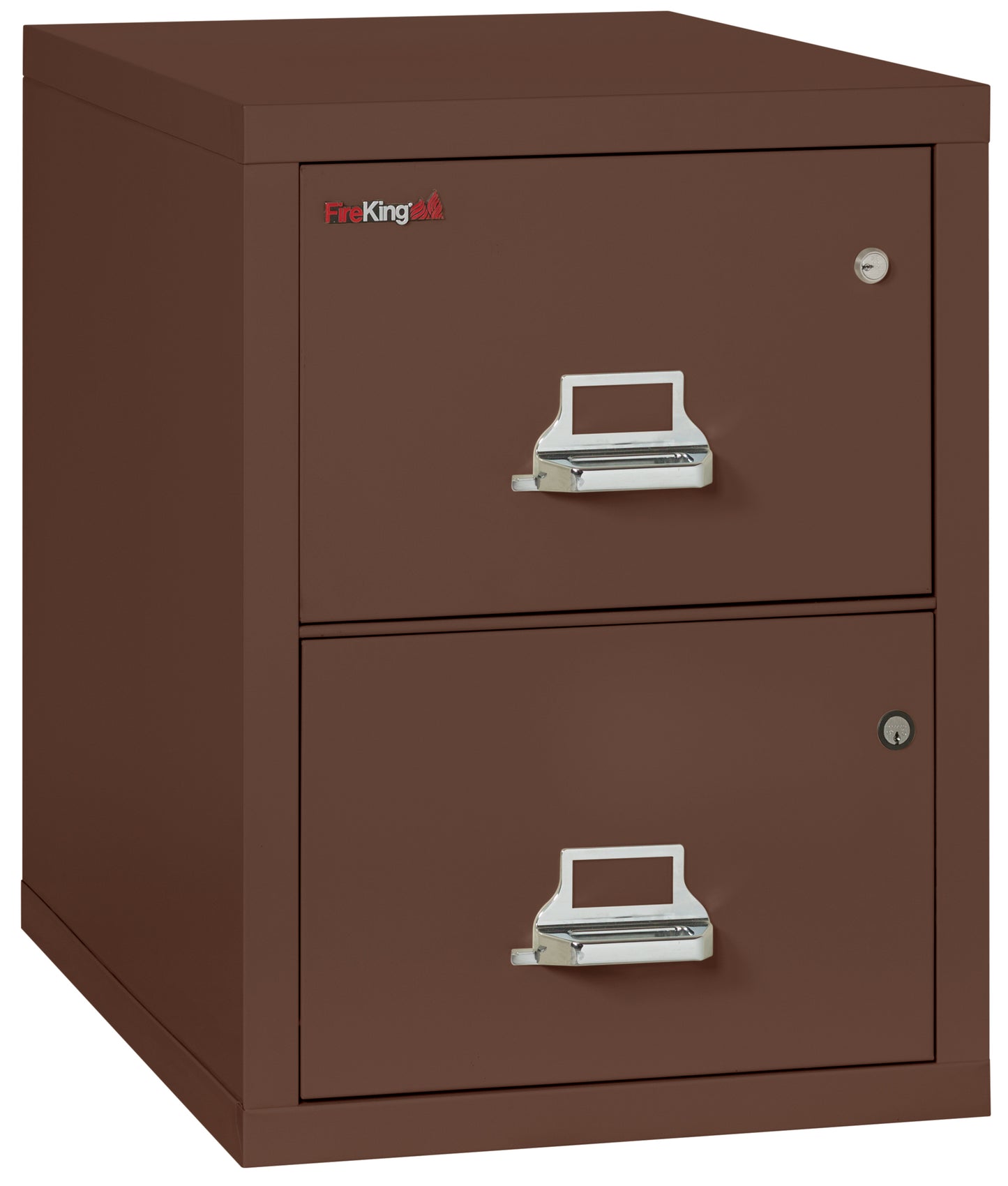 FireKing 2 Drawer Legal Safe-in-a-File cabinet - 2 Drawer Letter 31" Depth - Brown