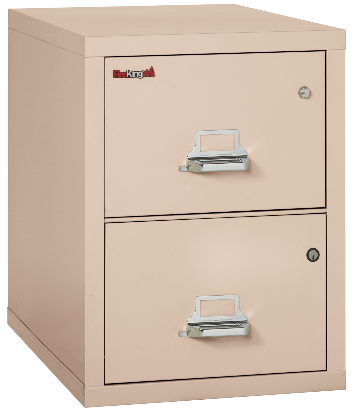 FireKing 2 Drawer Legal Safe-in-a-File cabinet - 2 Drawer Letter 31" Depth - Champagne