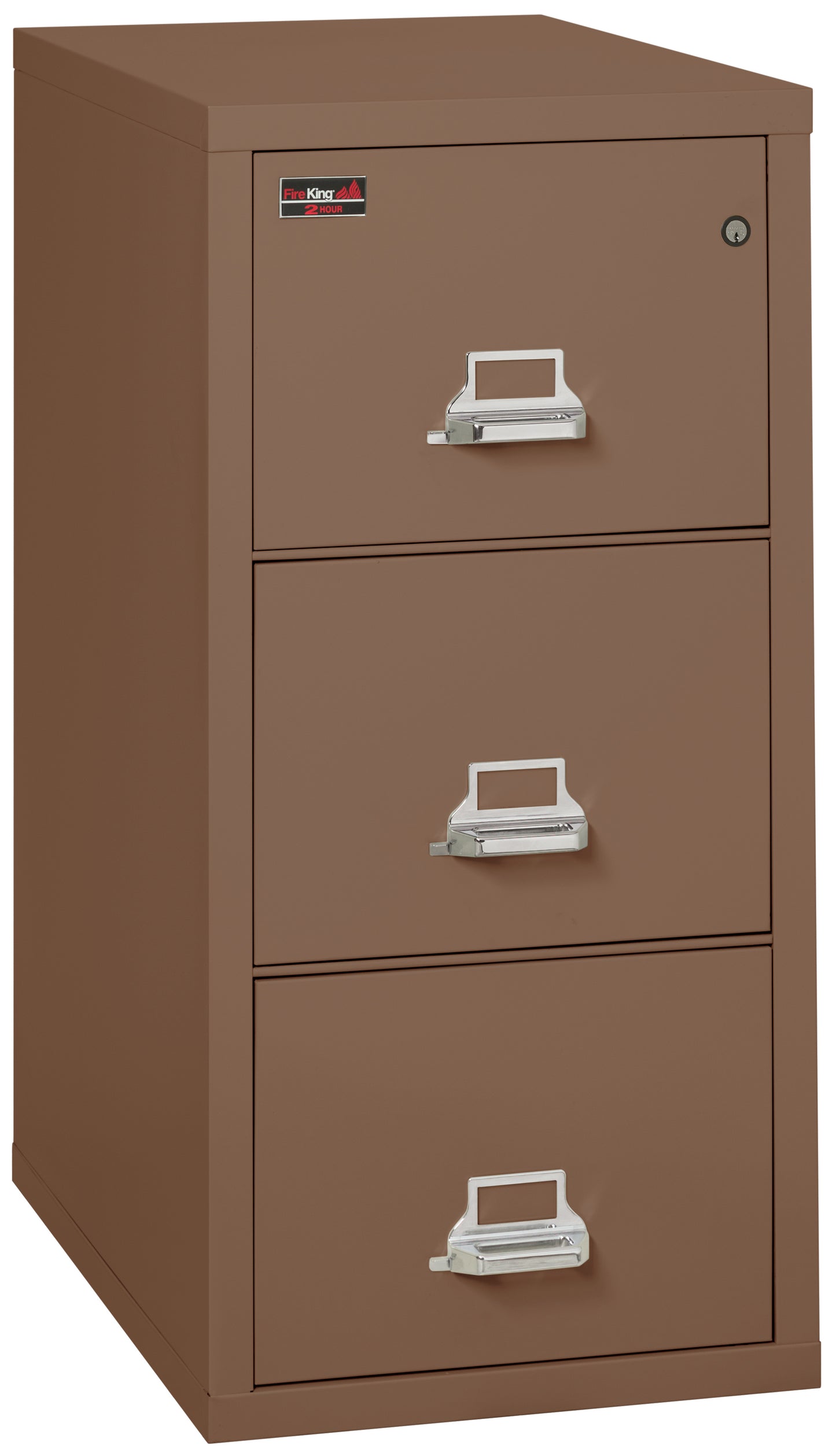 FireKing 2 Hour Fire Resistant File Cabinet - 3 Drawer Letter 31" Depth - Tan