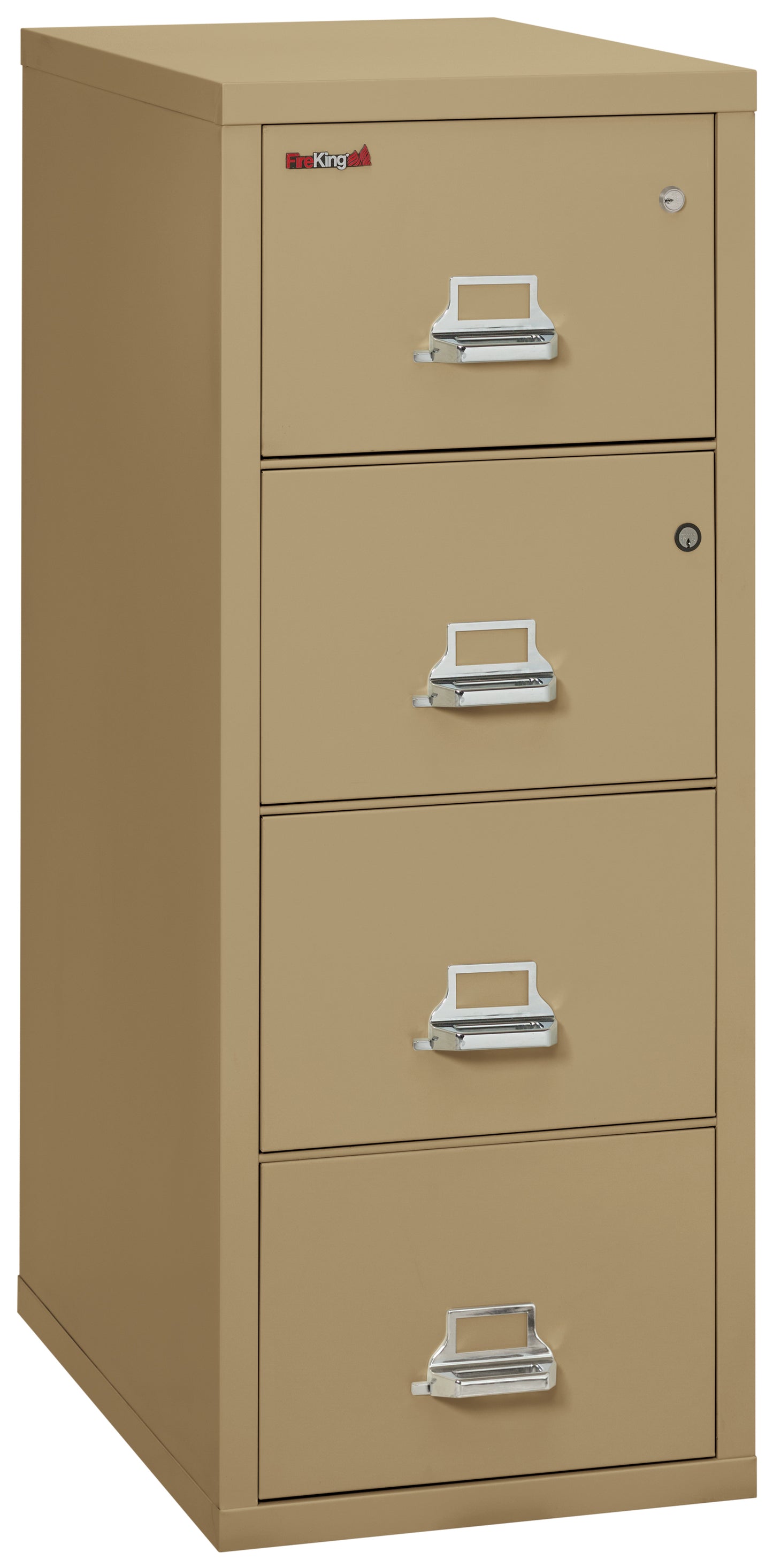 FireKing 4 Drawer Legal Safe-in-a-File Cabinet - Sand